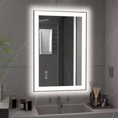 Black Framed Premium LED Mirror