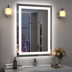 Dimmable Frameless LED Mirror