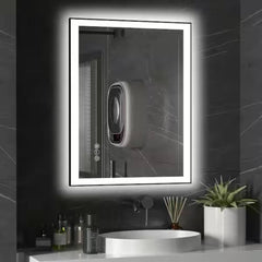 Black Framed Premium LED Mirror