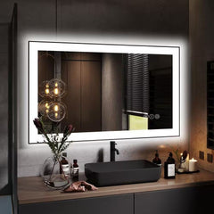 Black Framed Premium LED Mirror