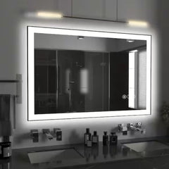 Black Framed Premium LED Mirror