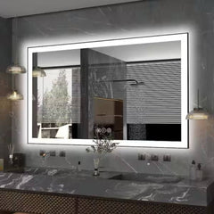 Black Framed Premium LED Mirror