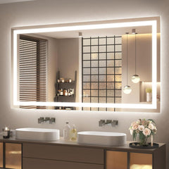 Dimmable Frameless LED Mirror