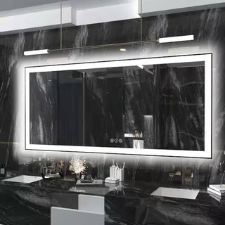 Black Framed Premium LED Mirror