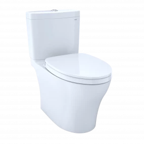 Aqua IV Skited Toilet 1.28 GPF & 0.8 GPF, Elongated Bowl - Universal Height
