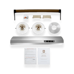 R-747II Sakura 30"or 36“ Range Hood