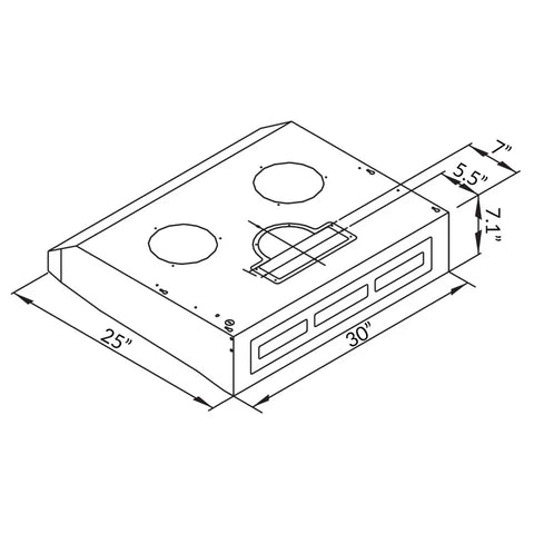 U3H Sakura 30" Heat Auto Clean Range Hood